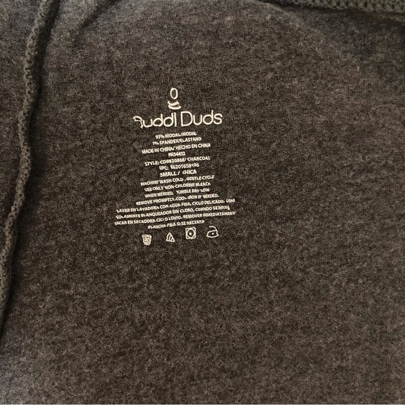 Cuddl‎ Duds Charcoal Leggings Full-Length | Super Soft - Picture 7 of 9